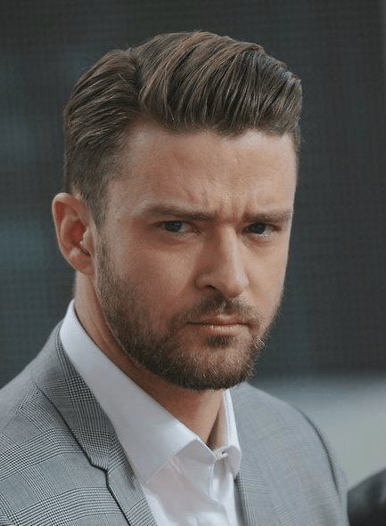 Tóc nam ngắn uốn Ruffled