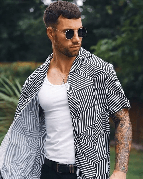 Kiểu tóc nam Caesar haircut