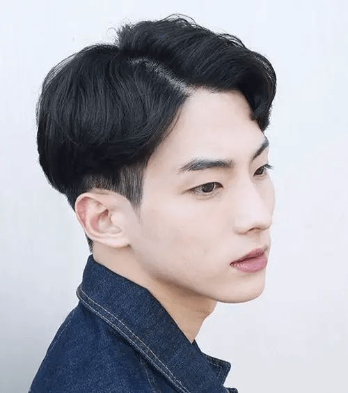 kiểu tóc nam layer two block 7/3