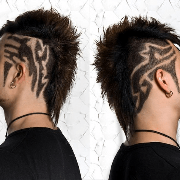 Kẻ tóc nam đẹp Mohican