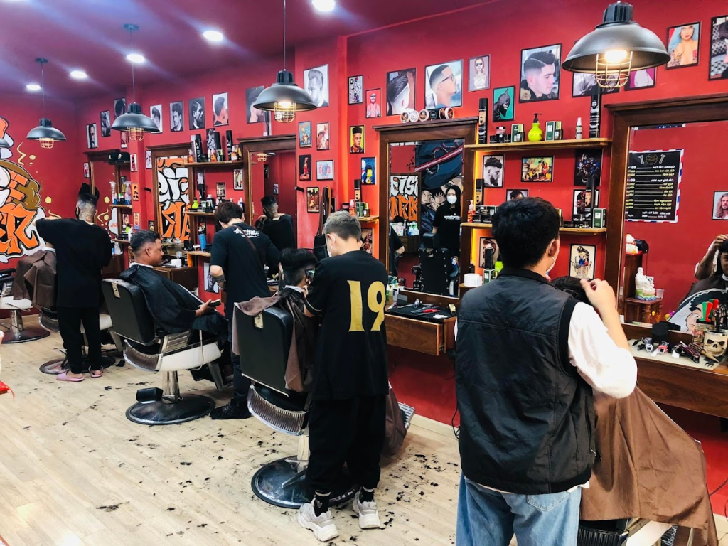 cắt tóc nam đẹp the fist barber shop