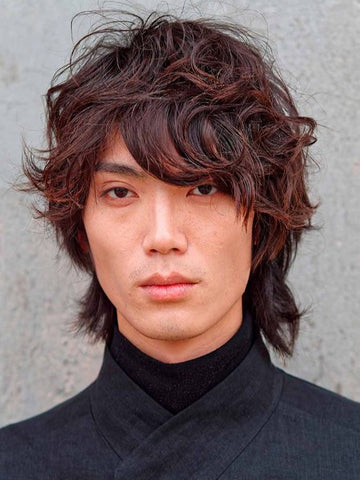 Korean Wolf Cut for Men