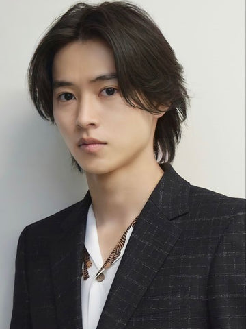 Wolf Cut with Curtain Bangs