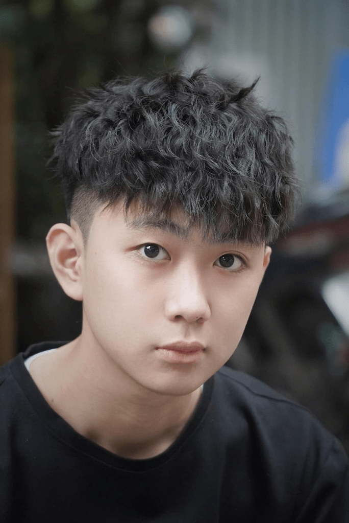 Kiểu tóc Ruff uốn Nam