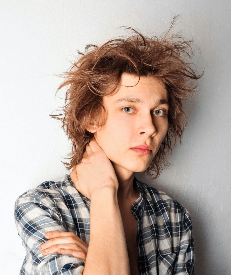 Kiểu Tóc Wolf Cut