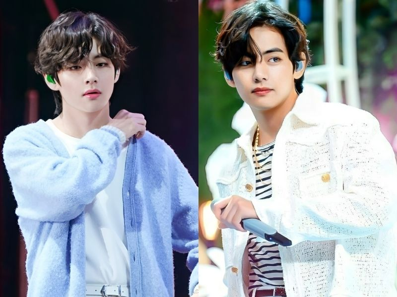  Side Part Ruffled Layer Cổ Điển