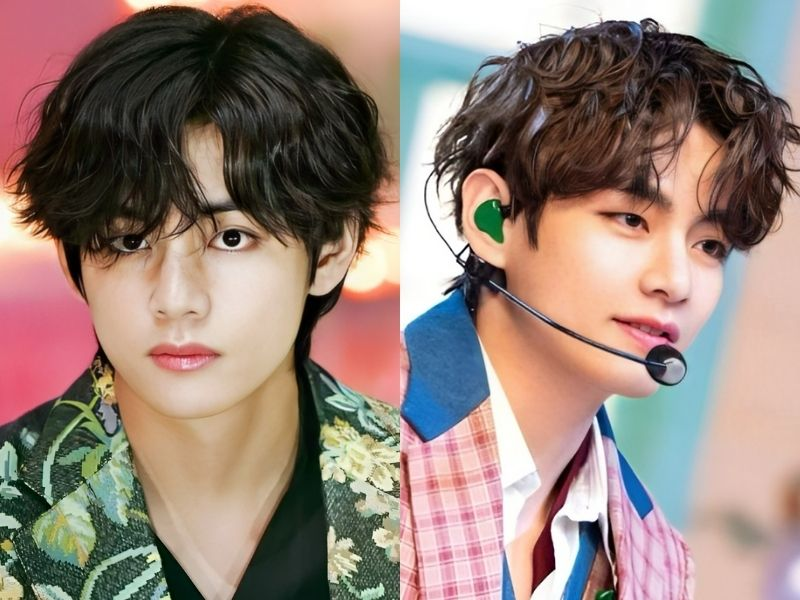 Side Part Ruffled Hàn Quốc