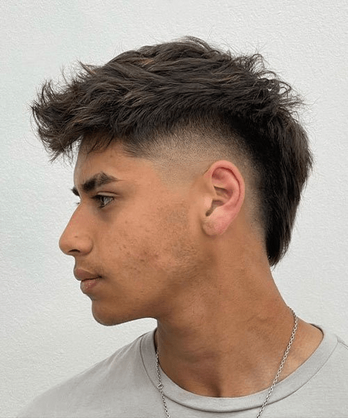 Mohican Mái Dài Uốn Lơi