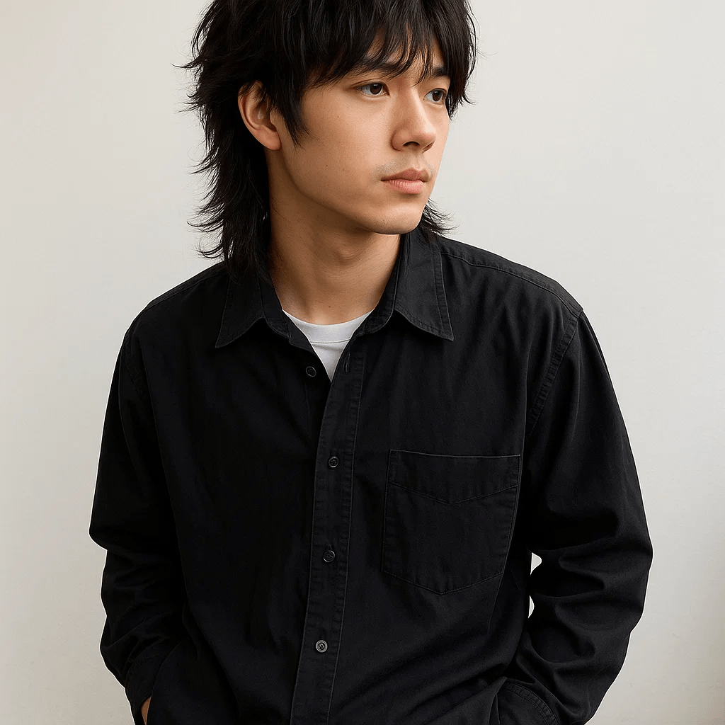 Layer Mullet Wolf Cut – Tự Nhiên & Lãng Tử