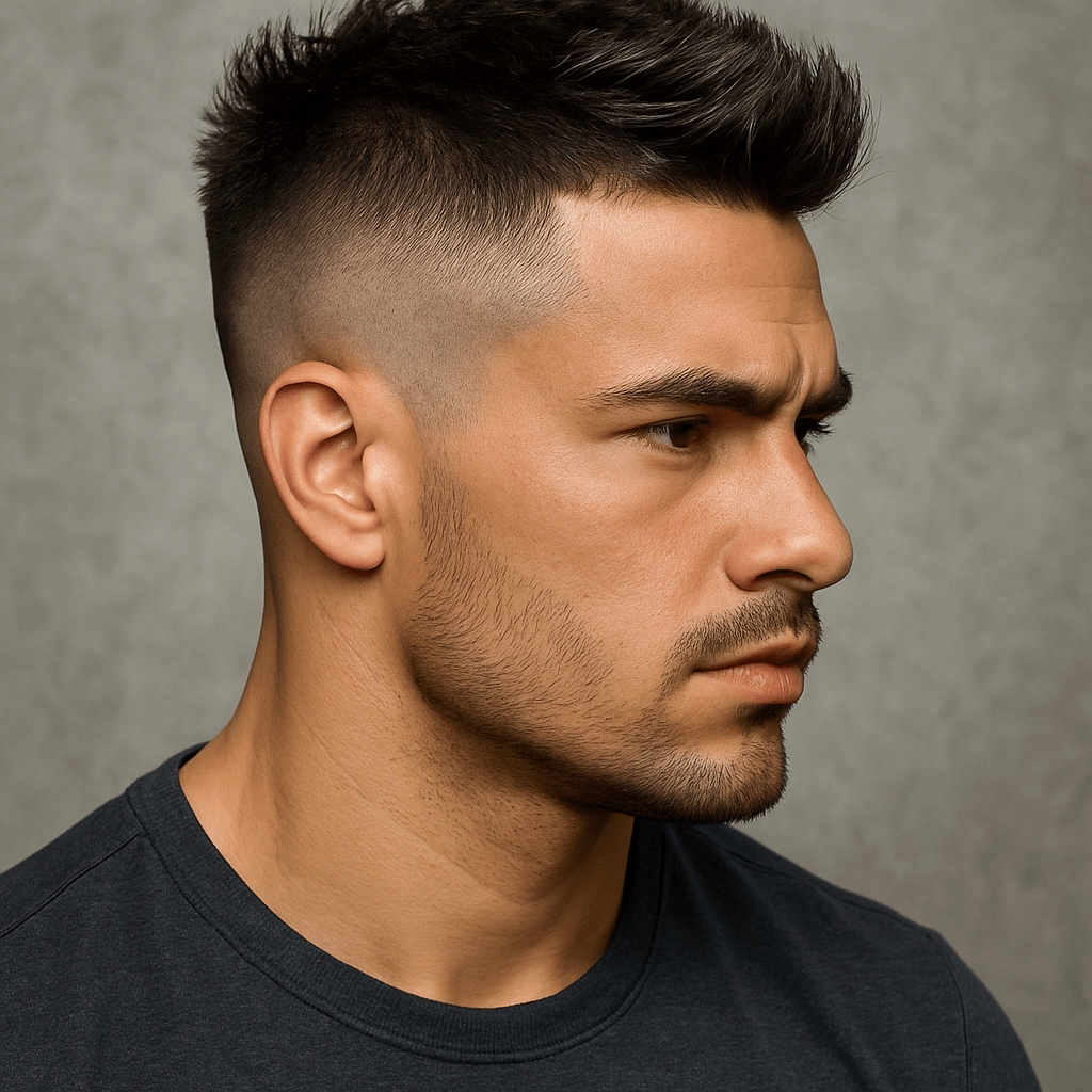 kiểu tóc nam Mohican Low Fade