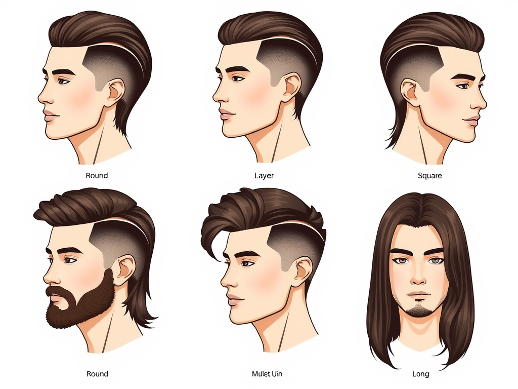 Kiểu Tóc Mullet Hợp Với Từng Khuôn Mặt