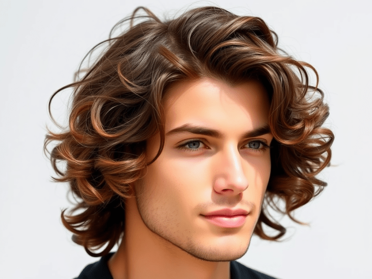 Uốn Ruffled Nam: “Bí Kíp” Tạo Kiểu Tóc Nam Đẹp Dẫn Đầu Xu Hướng 2025 ...