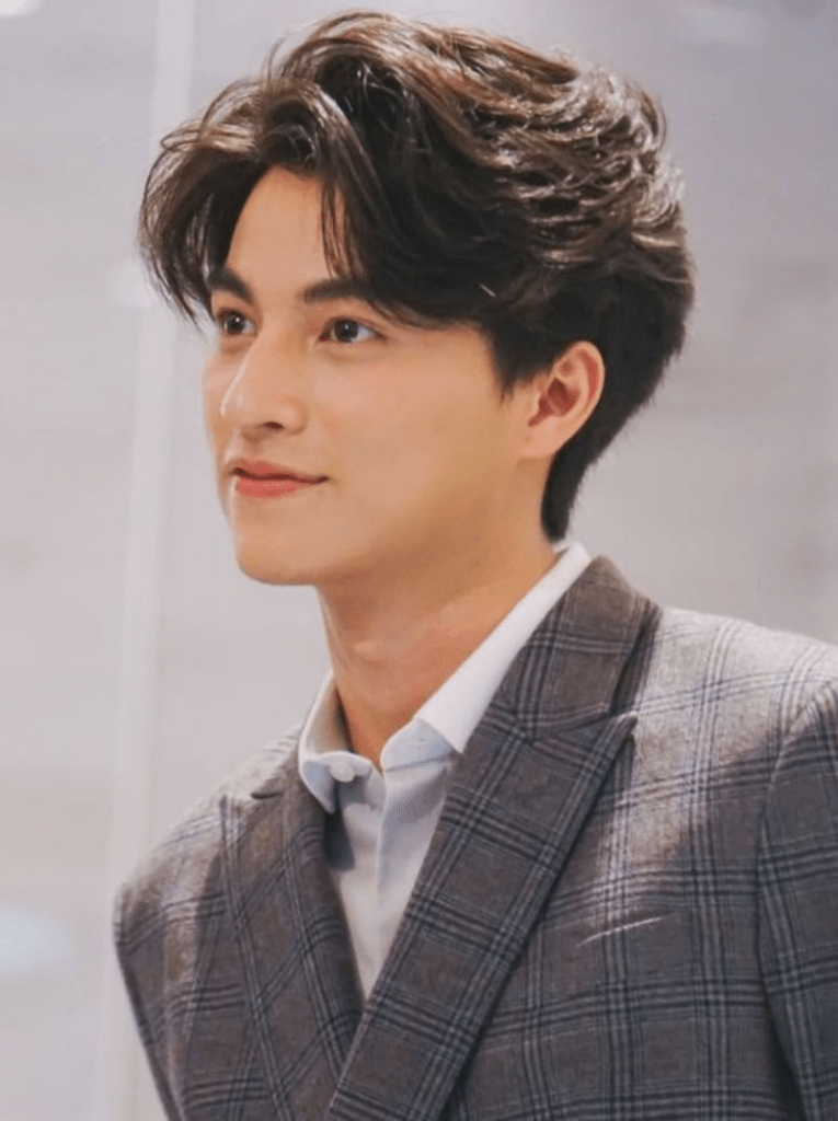 Tóc Pixie Nam Mái xoăn nhẹ