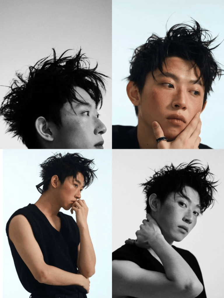 Tóc Pixie Messy Nam