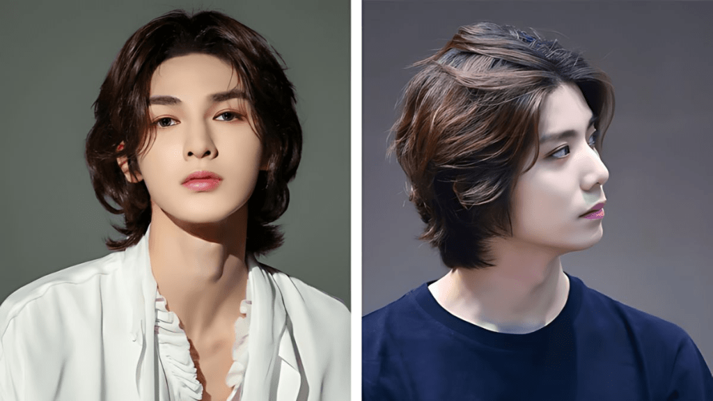 kiểu tóc pixie nam uốn