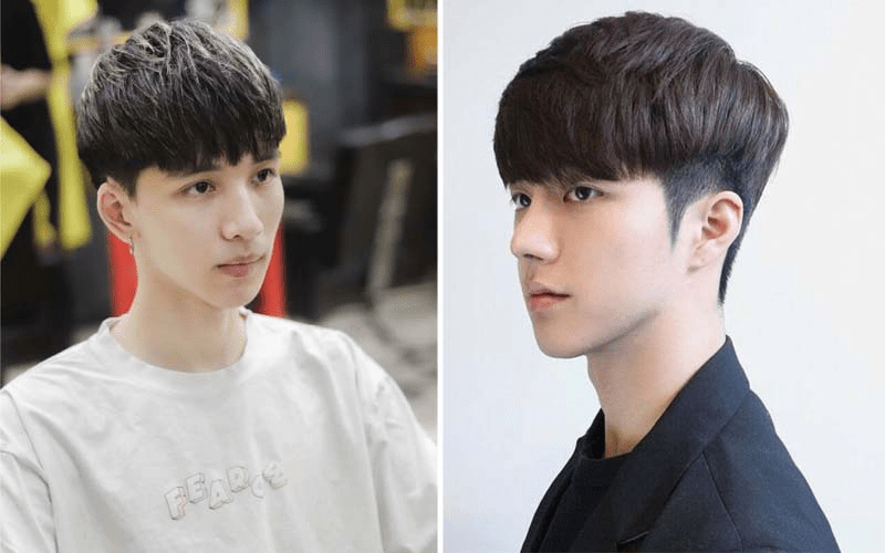 Tóc two block undercut