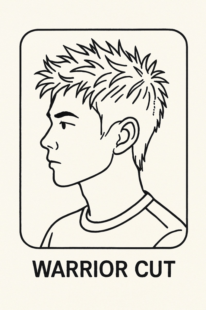 Kiểu tóc nam warrior cut là gì
